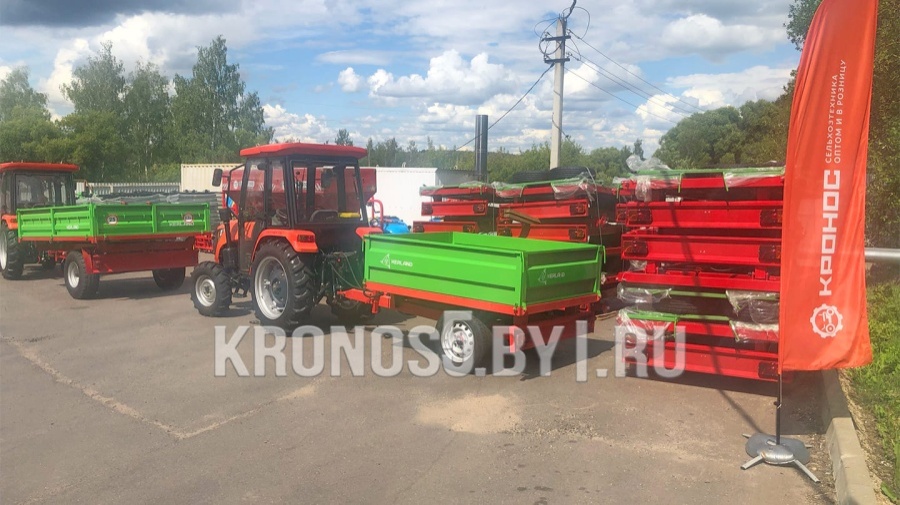 Прицеп Kerland | Керланд П-3210 с ПСМ к трактору (самосвальный)