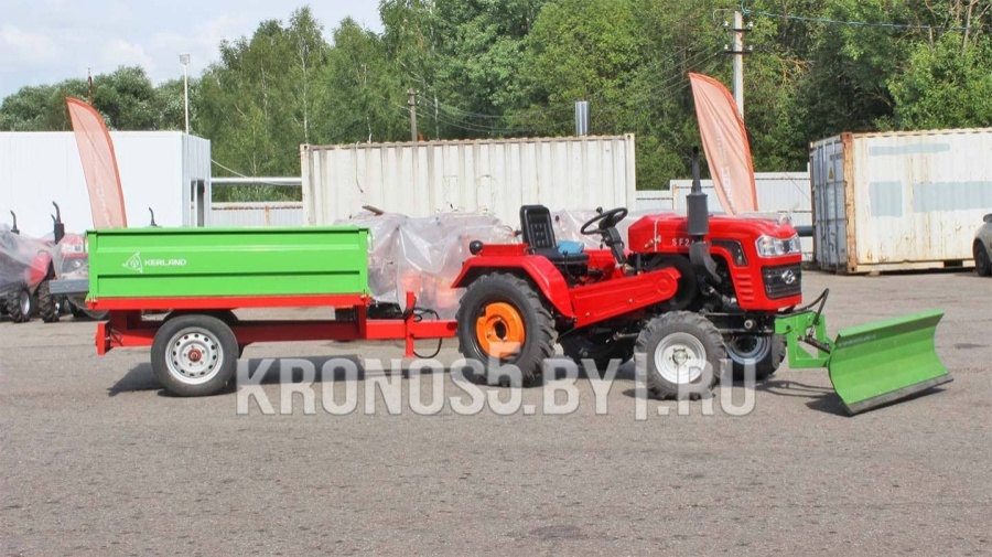 Прицеп Kerland | Керланд П-3210 с ПСМ к трактору (самосвальный)