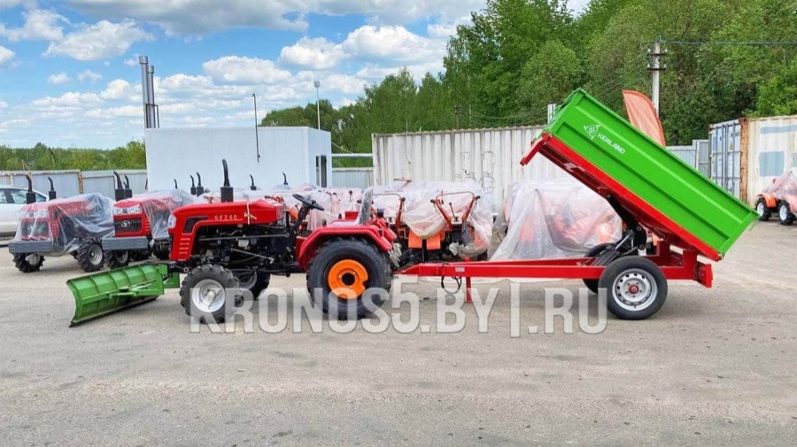 Прицеп Kerland | Керланд П-3210 с ПСМ к трактору (самосвальный)