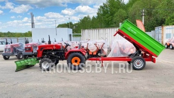 Прицеп Kerland | Керланд П-3210 с ПСМ к трактору (самосвальный)